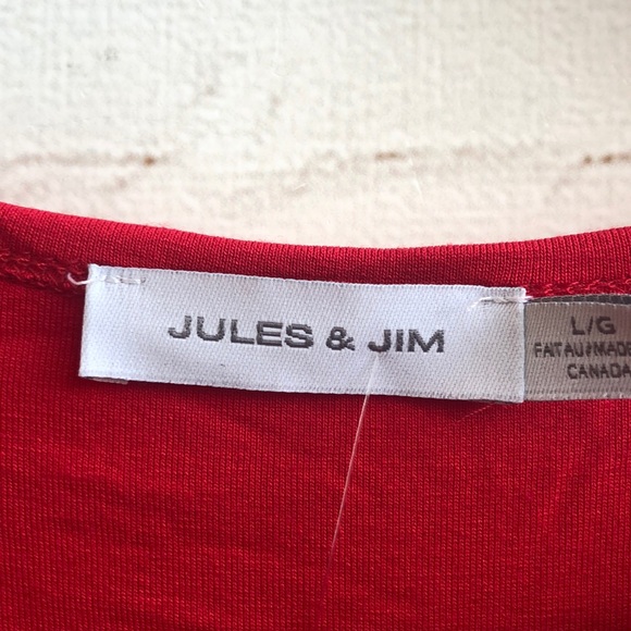 Jules & Jim Red Dress - Picture 2 of 4
